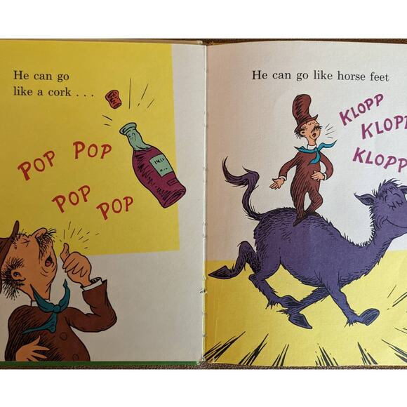 Dr Seuss Book Mr Brown Can Moo Can You Wonderful Noises Book Club Edition 1970 - Picture 5 of 9